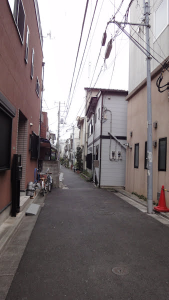 a clean tidy side street
